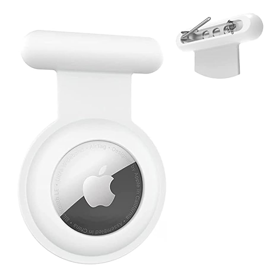 Apple AirTag 2021 用の4つのシリコン保護 ホワイト Apple AirTag 2021 用の4つのシリコン保護 ホワイト
